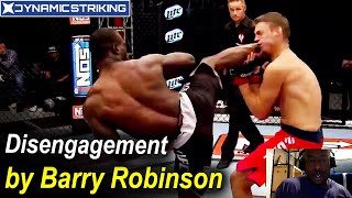 Understanding Disengagement by Barry Robinson  Dynamic Striking Film Study [upl. by Barn]