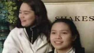 Lea Salonga and Monique wilson on final auditions [upl. by Enaywd38]