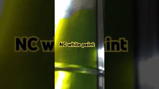 Nitro cellulose white paintpaint whitebossspeedthepainter [upl. by Engen]