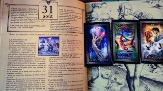 almanach de sorcières tirage tarot trois cartes💞🥰💖 [upl. by Llennhoj]