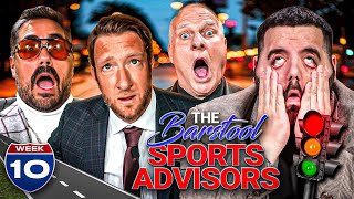 Chicago Traffic Jeopardizes Jersey Jerrys Job  Barstool Sports Advisors Week 10 [upl. by Nomrac]