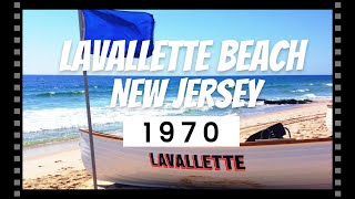 Lavallette Beach 1970 Movie Reel The New Jersey Shore [upl. by Oralla735]