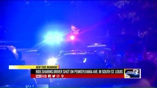 Ridesharing driver shot near Gravois Park in south St Louis [upl. by Tyoh]