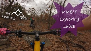 Exploring Lubell Park with the older MMBiT Mushing Mountain Biker in Training kids mtb [upl. by Lyj415]