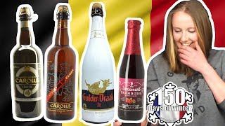 COURCHEVEL SEASONNAIRES TRY STRONG BELGIUM BEERS [upl. by Marijane104]