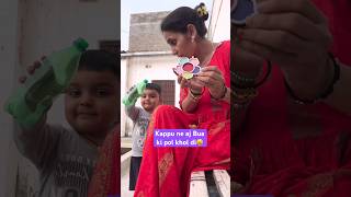 OMG kappu ne gadbad di🤭  Handmade diya stand ideas  Ghamu saran shorts diwali [upl. by Torrey69]