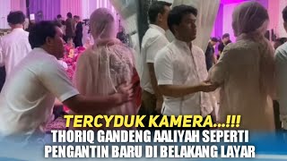 THARIQ HALILINTAR GANDENG AALIYAH MASSAID DI BELAKANG LAYAR SEPERTI PENGANTIN BARU [upl. by Norine]