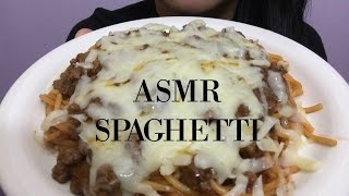 Spaghetti ASMR Filipino Style Jollibee Inspired  MUKBANG 먹방 EATING SOUNDS  SASASMR [upl. by Aneekal]