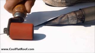 PVC Flat Roof Installation  CoolFlatRoofcom [upl. by Aicatsue874]