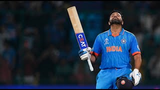 ICC Mens Cricket World Cup 2023  ROHIT SHARMA SMASHES RECORDS INDIA vs AFGANISTAN  Match 9 [upl. by Groveman831]