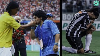 A nap amikor Maradona megríkatta Ronaldinhot  Félidő [upl. by Ehcrop]