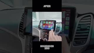 Hyundai i30 Before amp After Car Stereo Upgrade 🚘 Wireless Apple Carplay amp Android Auto [upl. by Ahsirahc]