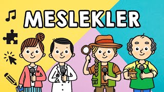 Meslekler Şarkısı Meslek Bilmeceleri ve Etkinlikler [upl. by Shishko]