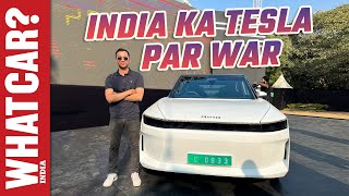 Pravaig Electric SUV launched  ‘Defy’ karegi norms ko  Walkaround  WhatCar India [upl. by Viole]