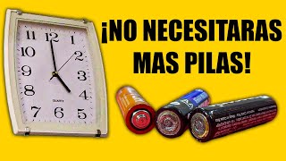 ¡No Más Pilas Caras Haz que tu Reloj Funcione con Energía Inagotable [upl. by Aubrette]