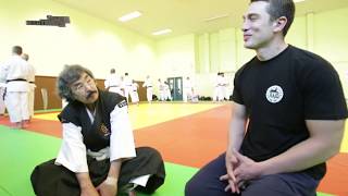 Cyril Huillard à la rencontre du Shorinji Kempo avec Aosaka Senseï [upl. by Hgieleak]