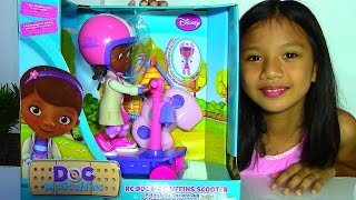 Disney RC Doc McStuffins Scooter  Doc McStuffins Doll [upl. by Sevy]