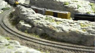 3 x 5 ft N Scale Train Layout [upl. by Yrhcaz]