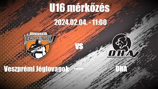 U16282 Veszprémi Jéglovagok  OHA A 20240204 [upl. by Abdul369]