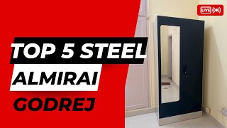 Top 5 Best Steel Godrej Almirahs 2022sliding2 door￼ 3 Door ￼6 fit 8 fit ￼ powder coated paint [upl. by Dustman]