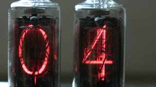 Hitachi CD81 Nixie clock after 70000 hrs still running flawlessly HD [upl. by Nagrom815]