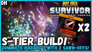 This STier Build DOMINATES HAZARD 5 Deep Rock Galactic Survivor [upl. by Nytsirt]