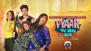 Pyaar Tou Warh Gaya  Eid Day 2 Special Telefilm  Eng Sub  Ahsan Khan  Amar Khan  Sidra Niazi [upl. by Hameerak722]