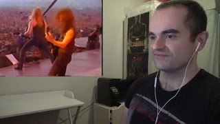 Metallica Harvester of Sorrow Live in Russia 1991 Reaction [upl. by Yelmene]