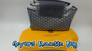 Goyard Rouette Bag Unboxing and Review [upl. by Nonregla]