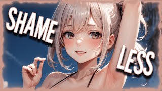 ♪ Nightcore  Shameless → Camila Cabello Lyrics [upl. by Xylia]