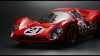 Ferrari 330 P4 24h LeMans 124 Fujimi  Car Model [upl. by Lairret696]