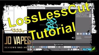 LossLessCut Tutorial wie splitte ich schnell ein Video in mehrere Teile 🔴 𝓙𝓓 𝓥𝓪𝓹𝓮𝓼 [upl. by Barby]