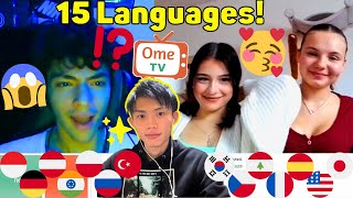 Japanese Multilingual Guy SUDDENLY Speaks Their Native Language  Omegle [upl. by Maggee]