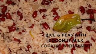 Rice And Peas With Coconut Milk [upl. by Francis288]