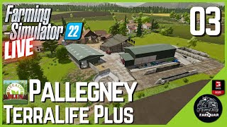 Pallegney  Terra Life Plus LIVE🔴  Farming Simulator 22  FS22 15092024 [upl. by Iren]