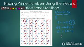 The Sieve Of Eratosthenes  Finding the prime numbers  Python Lectures [upl. by O'Driscoll334]