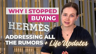 FAQs Life Updates Rumors amp Why I Stopped Buying Hermes  Tania Antonenkova [upl. by Luci]