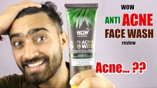 Anti Acne face wash review  Wow Skin Science  QualityMantra [upl. by Pentheam]