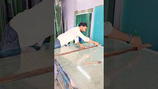 Glass cutting 🔥 glasscutting glass painting glassing trending viralvideo shorts [upl. by Ariana]