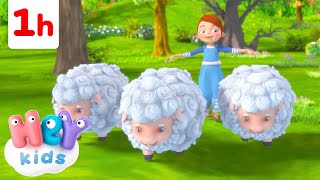 Il était une bergère qui gardait ses moutons 🐑  Chansons pour Enfants  HeyKids en Français [upl. by Alviani808]