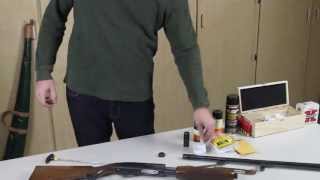 How to properly clean a 12 guage pump action shotgun [upl. by Haras]