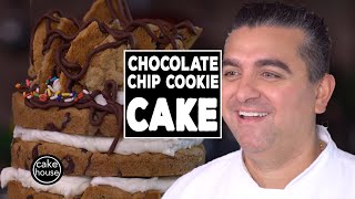 Cake Boss Cookie Tower Chocolate Chip Cookie Cake  Fast Cakes Ep12 [upl. by Albur]