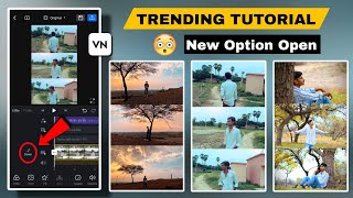 3 layer Video Editing In VN  VN Video Editing 3 Layer  Instagram Trending Reels Editing tutorial [upl. by Niatsirt]