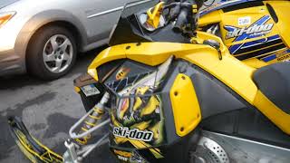 2008 Ski Doo 500ss start up and walk around [upl. by Enala]