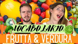 Vocabolario della FRUTTA e VERDURA ortaggi in italiano  Espressioni Idiomatiche 🍎 🍌 🥦 [upl. by Presley780]