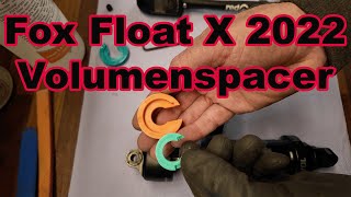 Fox Float X 2022 Volumenspacer wechseln 119 [upl. by Allegna]