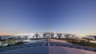 Mohammed bin Rashid approves designs of new passenger terminal at Al Maktoum International Airport [upl. by Pyotr]