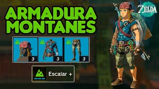 Guía Traje Montañés  Escala sin preocupación  Zelda TotK [upl. by Nirihs643]