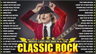 Top 100 Classic Rock Songs Of All Time 🔥 ACDC Pink Floyd Eagles Queen Def Leppard Bon Jovi [upl. by Schrader136]