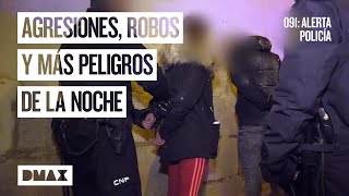 Peligros en la noche agresiones robos y amenazas  091 Alerta policía [upl. by Talya]